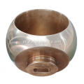 Fundindo bola de válvula de bronze dn450